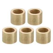 5Pcs M8 Brass Spacers Metal Spacer Brass 8mm ID x 12mm OD x 10mm L