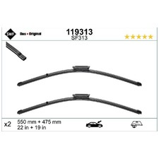 Scheibenwischer Set vorne für Dacia Duster HM Logan 2 MCV Sandero | 801201