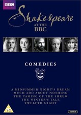 SHAKESPEARE AT THE BBC COMEDIES DVD Helen Mirren  John Cleese New Sealed UK R2