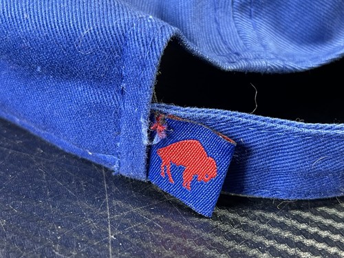 Buffalo Bills New Era 9Twenty Blue Red NFL Strap Back Retro Buffalo OSFM - Picture 6 of 12