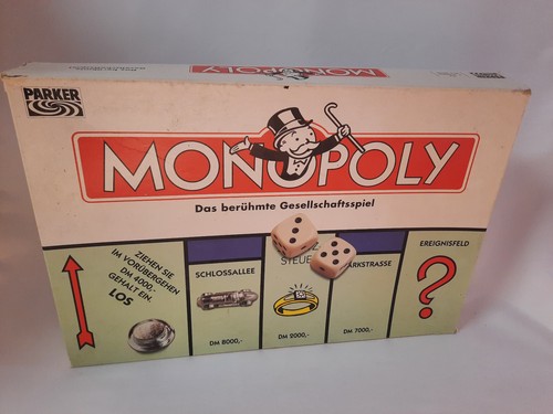 Monopoly DM Version Parker 1982 Brettspiel - Bild 1 von 5