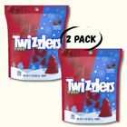 Twizzlers Cherry Flavored Trees Christmas Candy 7.1oz ( 2 PACKS) - FREE SHIPPING