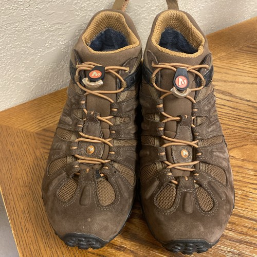 Merrell Chameleon II Stretch Herren 13 Braun Outdoor Wanderschuhe Trail Gore Tex - Bild 2 von 10