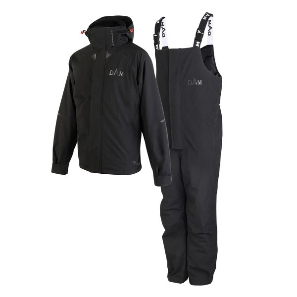 Traje de invierno DAM Xtherm2 negro traje de 2 piezas