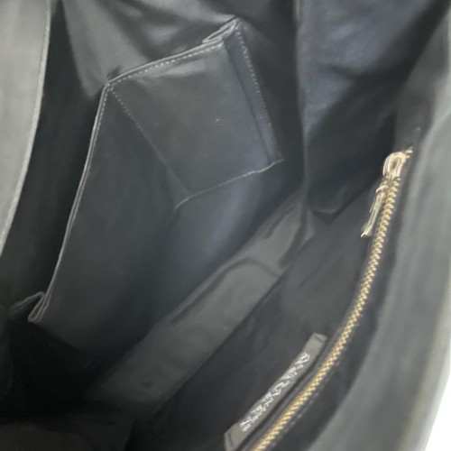 ALEXANDER McQUEEN Studded Leather Tote Bag Black from Japan - Picture 6 of 24
