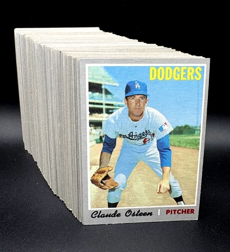 1970 TOPPS BASEBALL "NM/NM+ STARTER LOT OF 152" STARS/ROOKIES/COMMONS/NO DUPES!