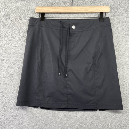 Columbia Skort 6 Small Omni-Shield Advanced Repellency Zip Up Performance Black
