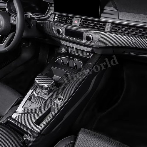 2pcs Car Center Console Dashboard Panel Trim Cover For Audi A4L A4 A5 2017-2025 - Picture 7 of 7