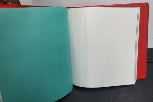 White Ace Mint Sheet Album, Used But In Great Condition, Holds 50 Sheets - Photo 6/8