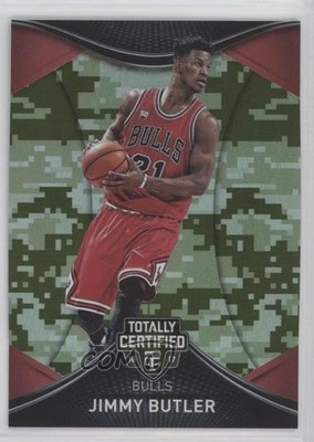 2016-17 Panini Totally Certified Camo 13/25 Jimmy Butler #15 9l1