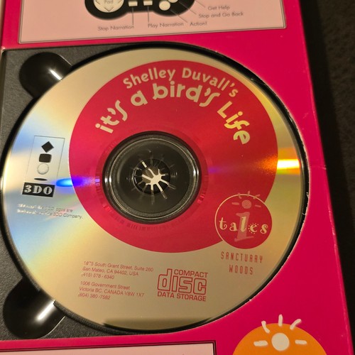 Shelley DuvaIls It's a Bird's Life Panasonic 3DO CIB Complete Manual Long Box - Picture 10 of 12
