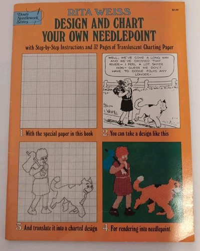 Design and Chart Your Own Needlepoint Rita Weiss with Step by Step Instructions - Picture 3 of 12