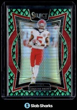 2024 PANINI SELECT #81 MARQUISE BROWN CONCOURSE DRAGON SCALE PRIZM /81