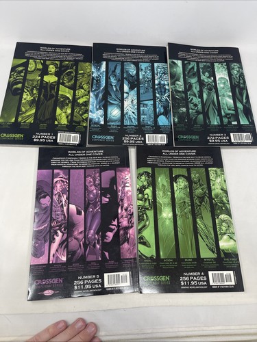 Lot of 5 Edge by CrossGen Comics Staff book 1, 2, 3, 4, 5. #1-5! - Picture 7 of 13