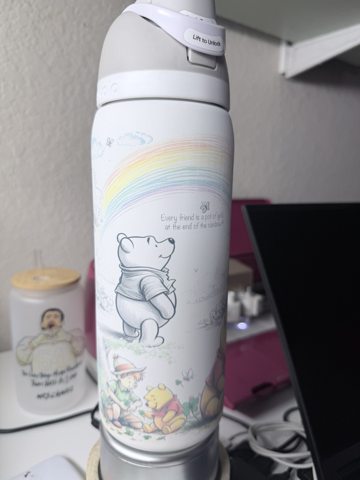 Owala Freesip Water Bottle Stainless Steel 32oz personalized