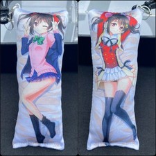 Handmade Anime Nico Yazawa Love Live Dakimakura Body Pillow Plush Keychain New