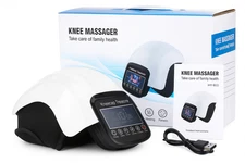 Knee Massager Cordless Heat Vibration Infrared Therapy Pain Relief LED Light