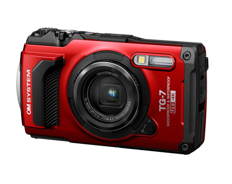 OM SYSTEM TG-7 Red Digital Compact Camera - Picture 4 of 8