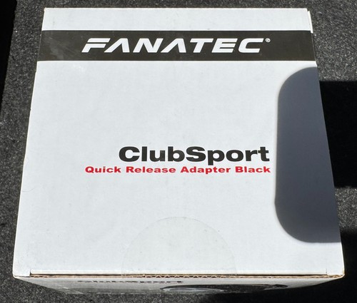 Fanatec ClubSport Quick Release Adapter Black Nib CS QRA BLK (New Sealed) - Bild 2 von 3