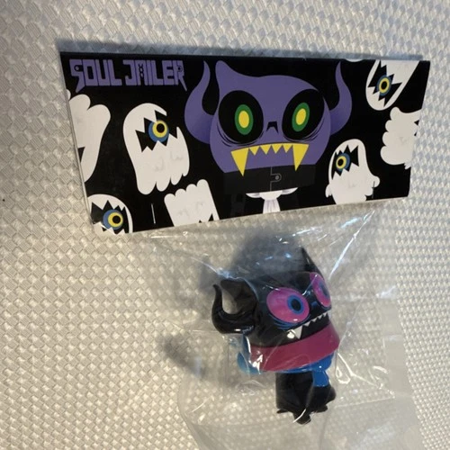 Soul Jailer Vinyl Figure Black Pink Blue Animation Character bag Hanging