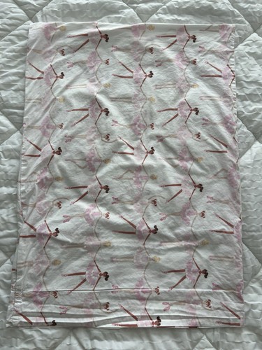 1 Pottery Barn Kinder Ballerina Standard Kissenbezug Mädchen Ballett 100% Baumwolle rosa - Bild 4 von 5