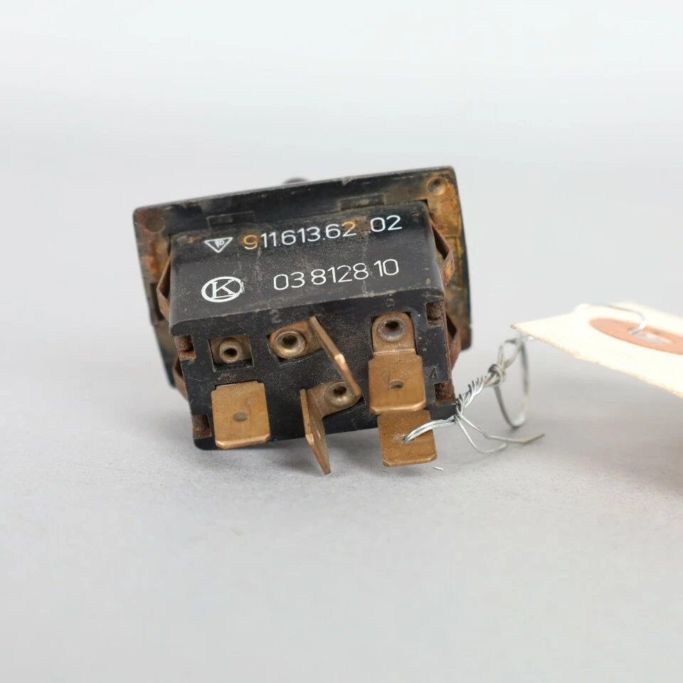 Interruptor de ventana eléctrica Porsche 911 1982 OEM usado Foto 4 de 4