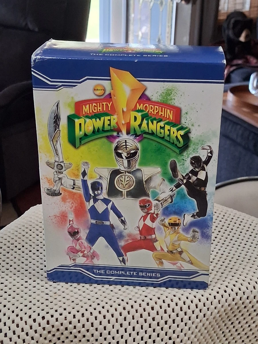 25+ Mighty Morphin Power Rangers Box Set DVDs & Blu-ray Discs for