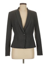 Worthington Women Gray Blazer 8