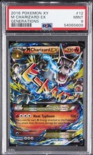 2016 POKEMON XY GENERATIONS #12 M CHARIZARD EX PSA 9