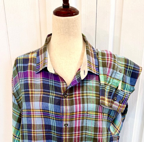 Tommy Bahama, *NWOT, Men's XL/TG 100% Linen Shirt, Long Sleeve, Button Up - Picture 1 of 10