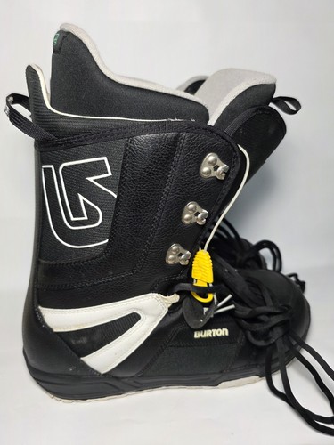 Burton Tribute Imprint Snowboarding Boots U.S. Size 11 Black White Men’s - Picture 6 of 14