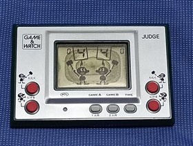Nintendo Game ＆ Watch Purple Judge Boxed from JAPAN
