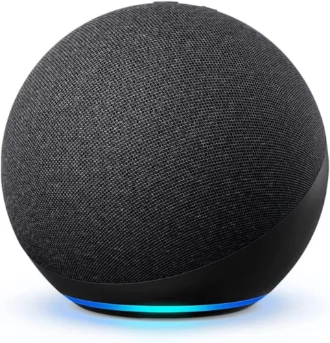 NEW Amazon Echo (4th Gen) | Premium Sound, Smart Home Hub, and Alexa | Charcoal