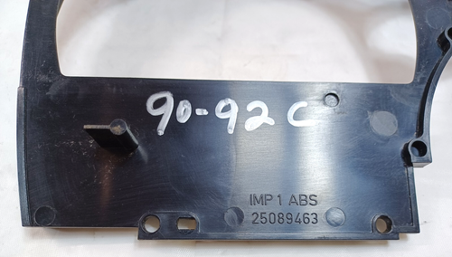 90-92 CAMARO Z28 RS Used instrument cluster retainer face trim plate 25089463 - Picture 9 of 9