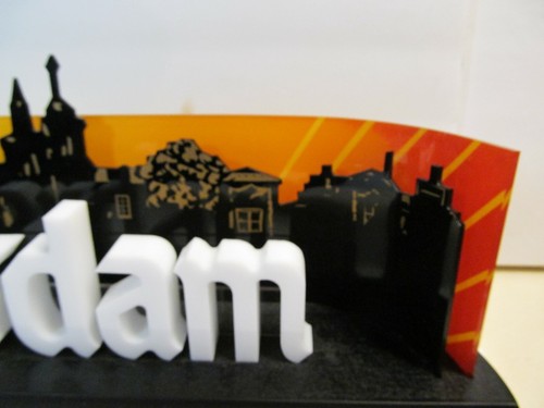 3D Old Amsterdam Skyline Store Advertising Sign Cheese Store Display 27'' - Bild 4 von 12