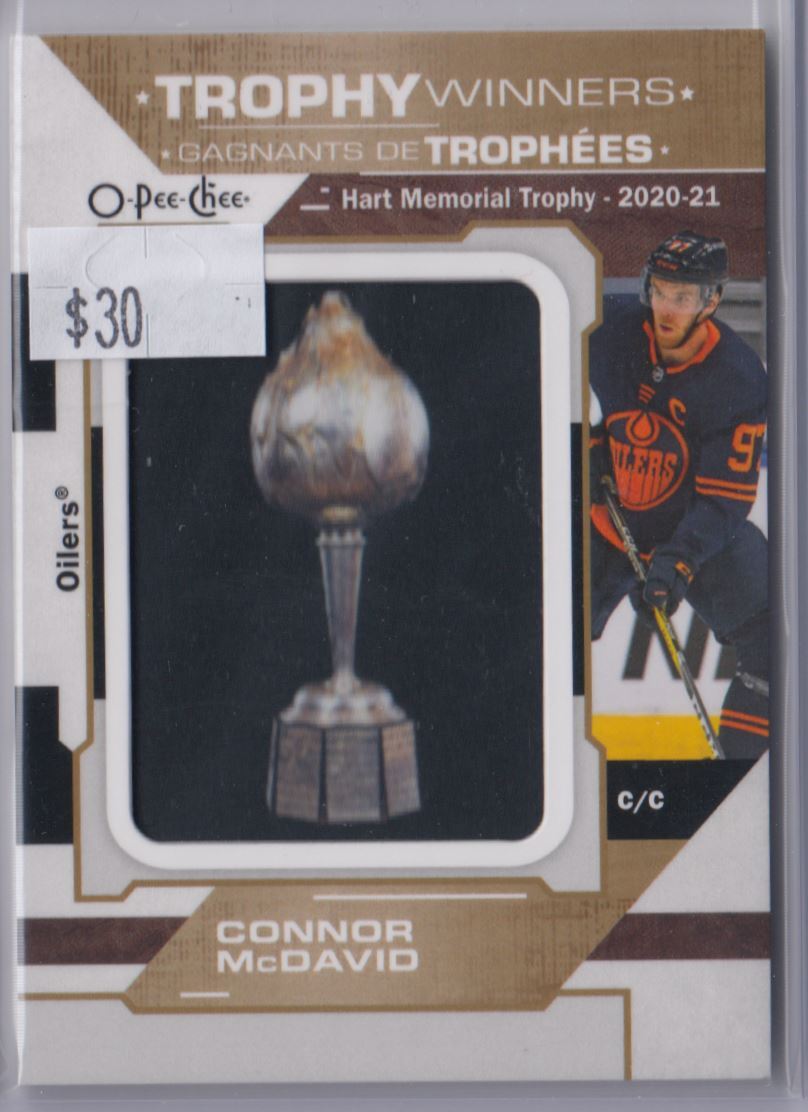 2022-23 O-Pee-Chee Patches Connor McDavid Edmonton Oilers #P-65