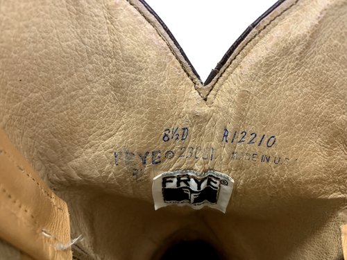 Frye men s tan 2308T cowboy western boots Size 8.5D - Picture 10 of 11
