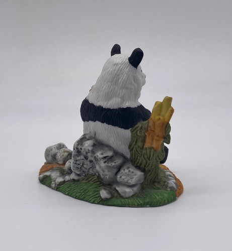 Royal Heritage Ceramic Panda With Bamboo Figurine - Picture 6 of 8