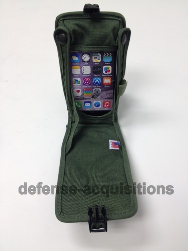 iPhone Hülle Galaxy Case Military Issue Flip Down Tactical Handyhülle OD Grün - Bild 3 von 12