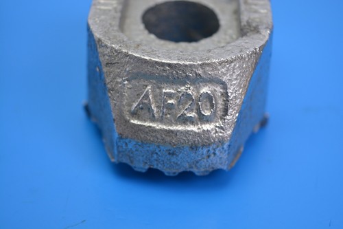 2 x Abrazadera de cola corta M20 Lindapter AF20 alta fricción (HDG) 10mm. Galvan tipo AF - Imagen 2 de 6