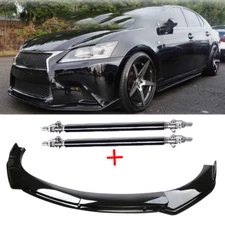 For Lexus GS F GS350 Front Bumper Lip Part Accessories Splitter Spoiler Body