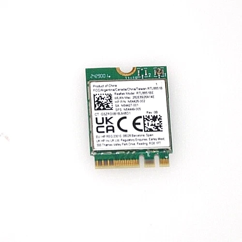 N64449-005, WLAN 6 REALTEK M.2 2230CHOYA2 8851BE GRADE A