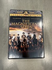 The Magnificent Seven (1960) DVD Yul Brynner  Charles Bronson FREE SHIPPING