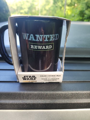 Star Wars The Mandalorian Reward Heat Change Multi-Color Mug Collectible - Picture 4 of 6