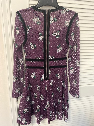 Vestido floral púrpura Xhilaration XS - Imagen 7 de 11