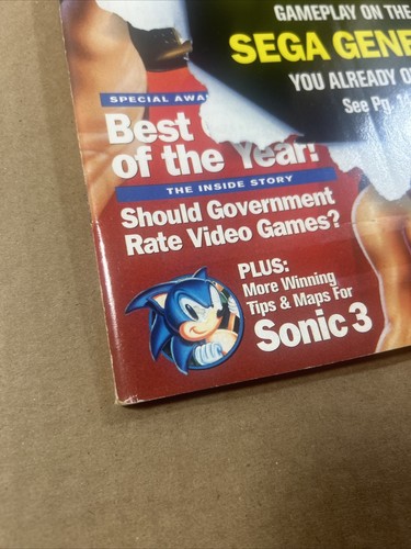 SEGA VISIONS Magazine April/May 1994 Rebel Assault, Mansion Hidden Souls etc - Picture 2 of 11