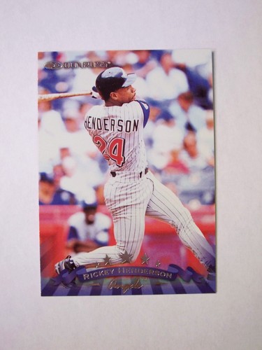 1998 Donruss Baseball #118 RICKEY HENDERSON (California Angels) - MT! WOW! L@@K!