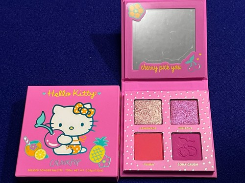 ColourPop x Hello Kitty Pressed Powder Palette PICK 1 TEENIE KINI COCO CUTIE CHE - Picture 7 of 12