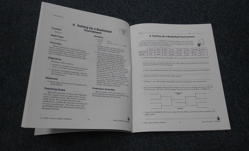 Real-Life Math: Probability by Eric Olson (1998, Hardcover, Teacher's Edition o… - Picture 3 of 3