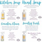 Scentsy clean COUNTER CLEAN - BATHROOM CLEANER - DISH SOAP - CLEANER CONCENTRATE